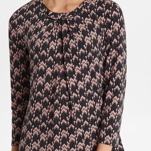 NWT Karl Lagerfeld “MJ” Printed Blouse Top